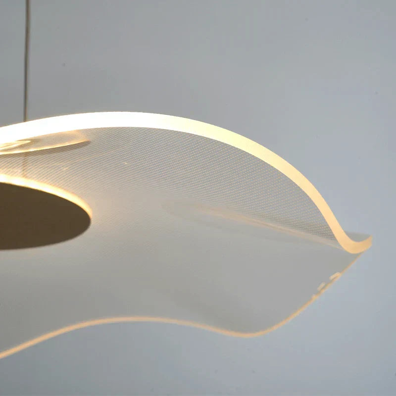 DecorBites™ Lotus Leaf Pendant Lights: Modern Nordic Chandeliers for Living Room & Bedroom