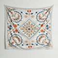 DecorBites™ Boho Floral Celestial Wall Tapestry for Hippie Home Decor