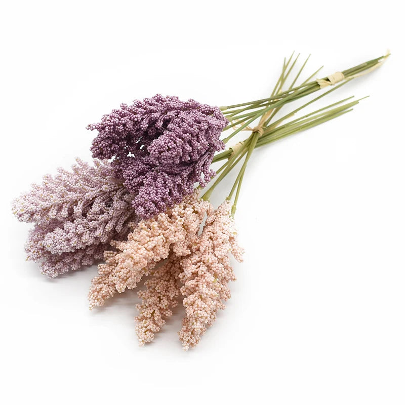 DecorBites™ Lavender Artificial Flowers for Home Decor, Wedding, Christmas, DIY Vases