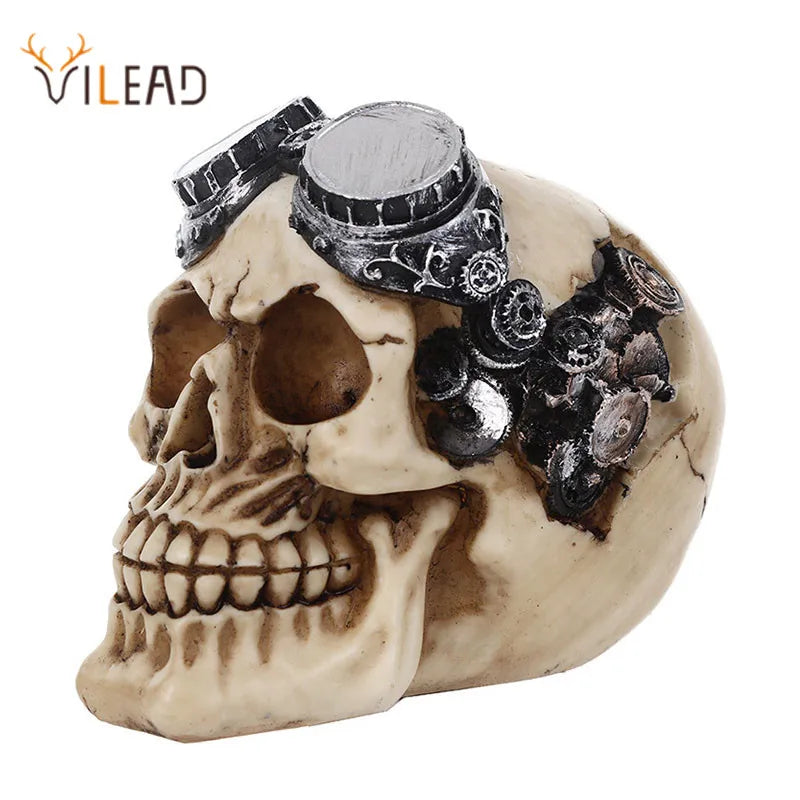 DecorBites™ Animal Skull Head Punk Mechanical Desktop Decoration for Bar Atmosphere