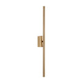 DecorBites™ LED Metal Tube Wall Lamp Modern Black Gold Decor Sconce for Bedroom Foyer Bathroom