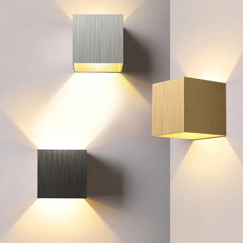 DecorBites™ LED Outdoor Wall Light Waterproof Modern IP54 Porch Garden Patio Lamp