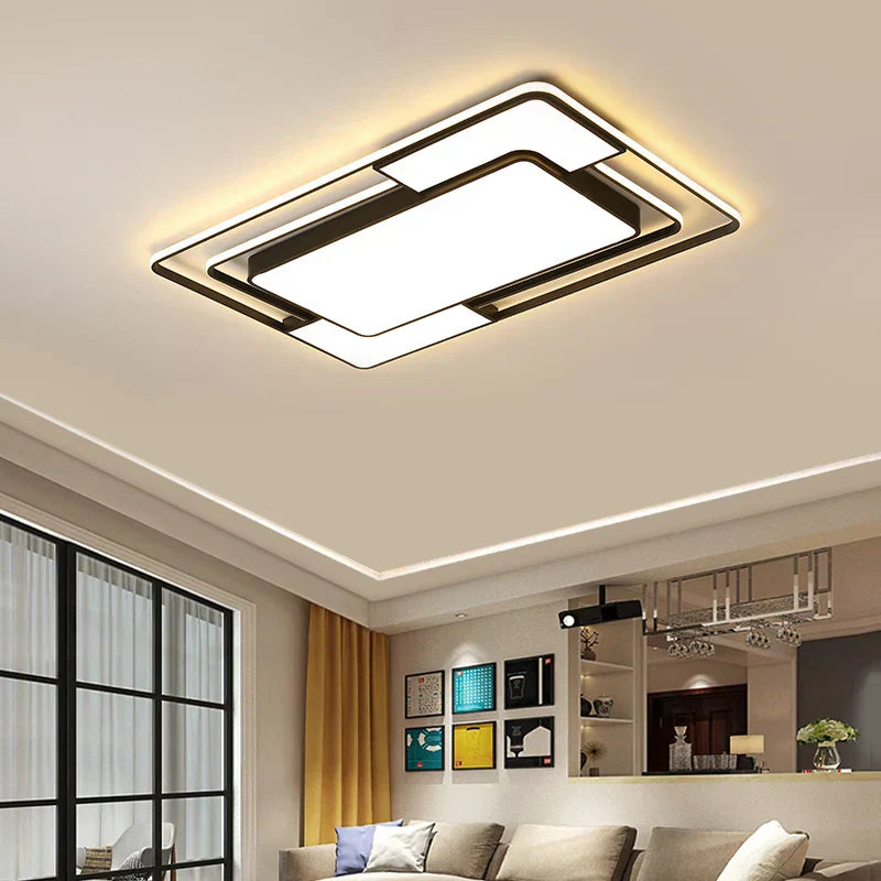 DecorBites™ Iron Body Modern Chandelier Lighting with Remote Control