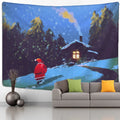 DecorBites™ Camel Starlight Oil Painting Tapestry Wall Hanging - Christmas Boho Psychedelic Home Decor