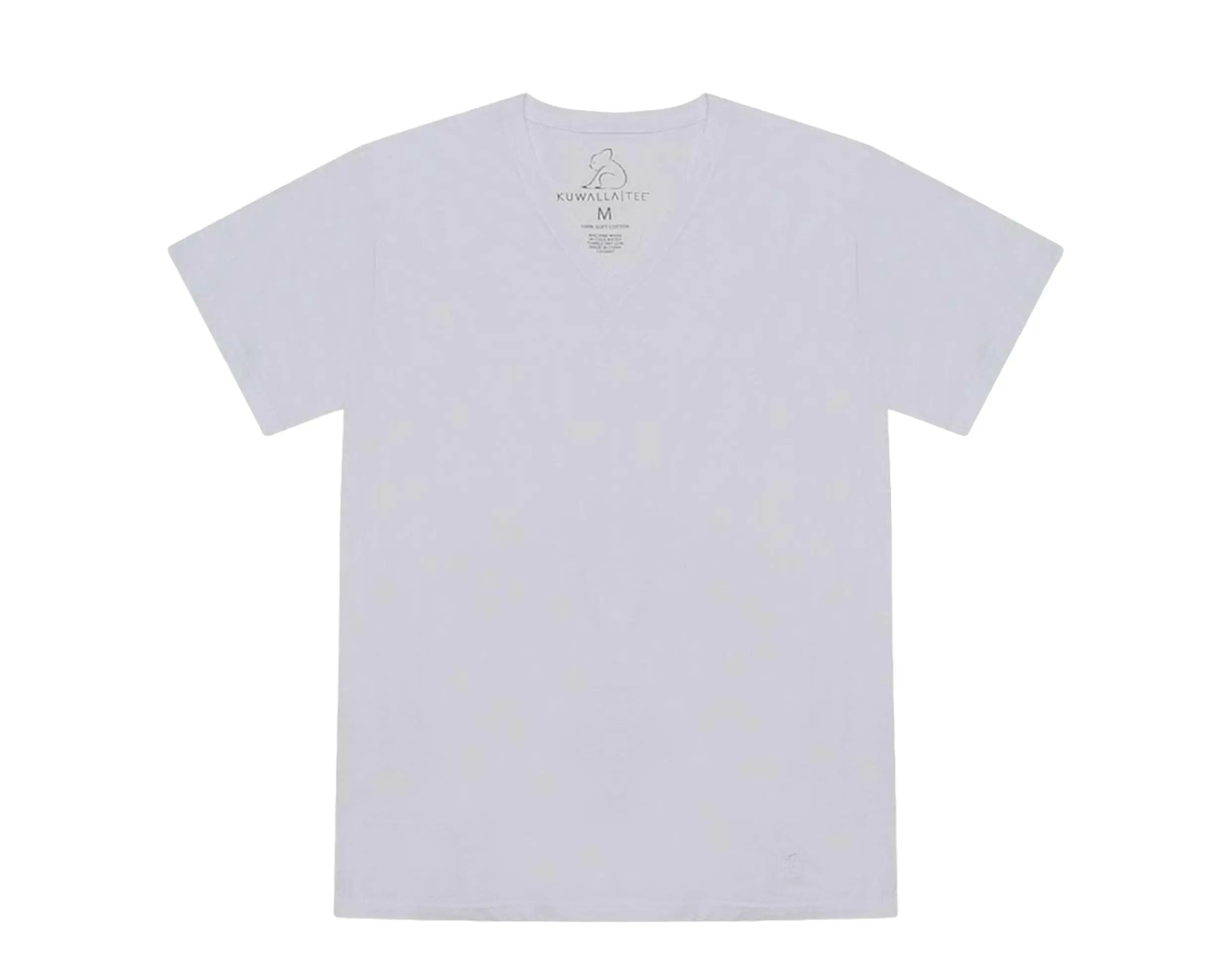 Kuwalla Tee Crew V-Neck Men T‑Shirt 3‑Pack Mix Black/White/Grey