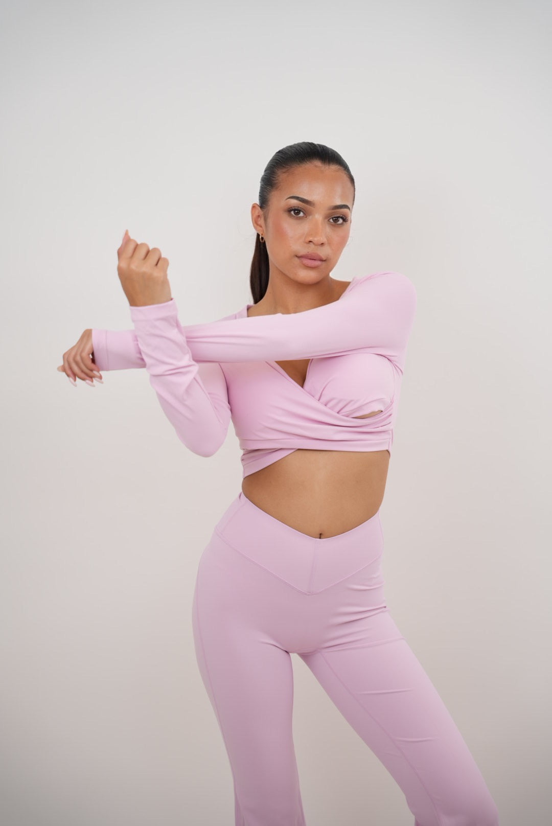 I Am Present Pink Elegant Top