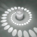 DecorBites™ LED Spiral Wall Light with RGB Remote Control - Home Decor Art Lamp