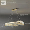 DecorBites™ Crystal Ceiling Pendant Chandelier for Luxe Room Decor