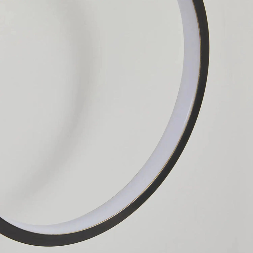 DecorBites™ Black Ring LED Wall Lamp - Modern Nordic Style Indoor Light Fixture