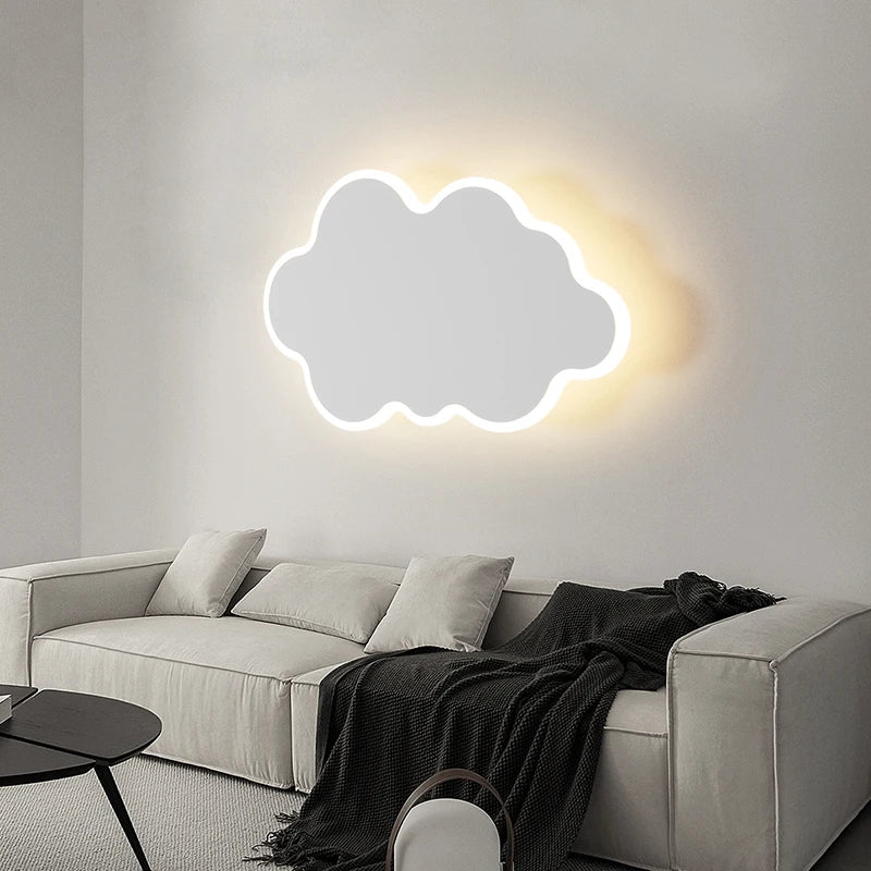 DecorBites™ LED Wall Sconces White Fixtures for Bedroom Aisle Bedside Table Closet Lighting