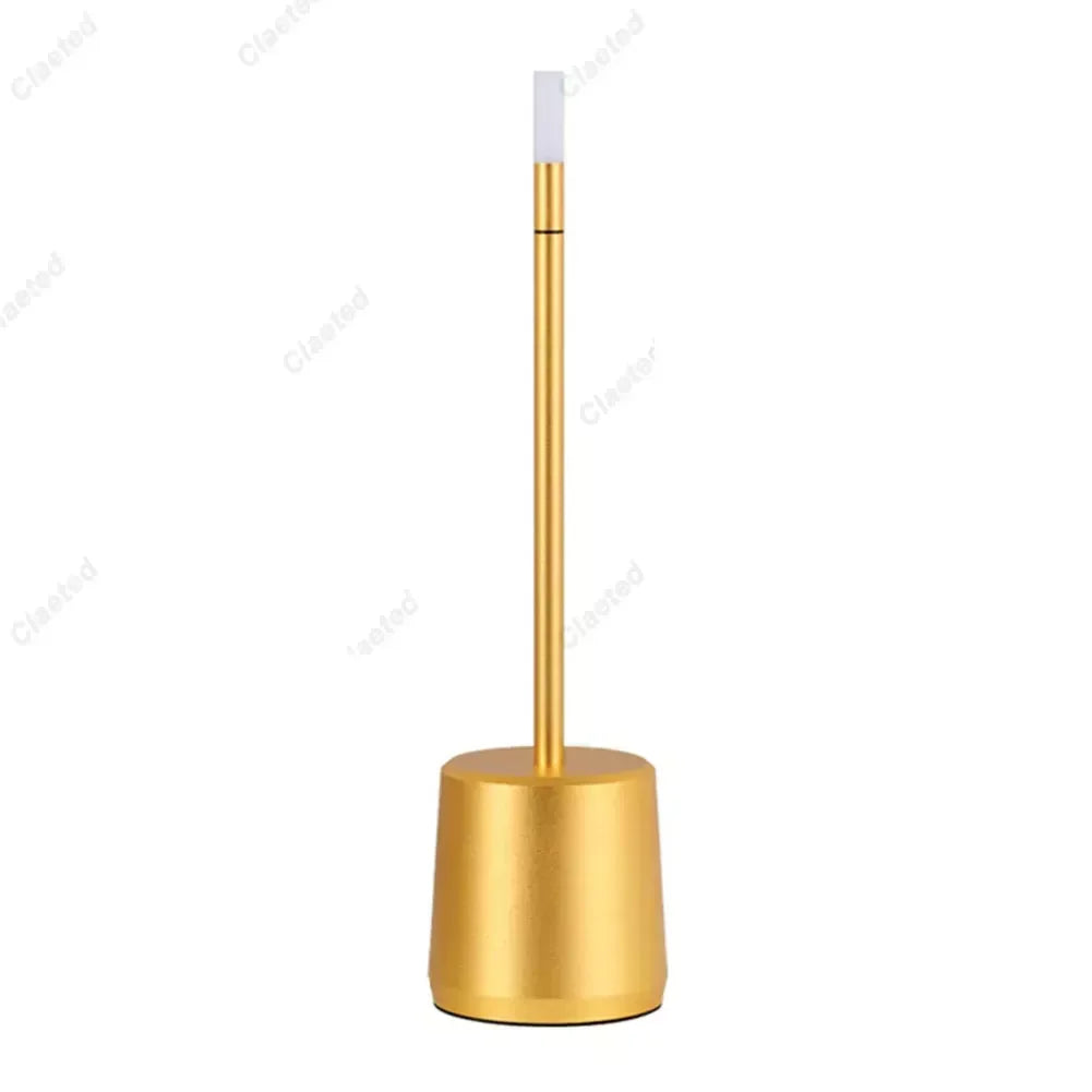 DecorBites™ LED Touch Table Lamp for Home, Hotel, Restaurant - Stepless Dimming, Battery Powered