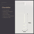DecorBites™ LED Pendant Lamp: Stylish Nordic Design for Bedroom, Living Room, and Indoor Spaces