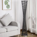 DecorBites™ Aluminum Tower Floor Lamp for Living Room Decor，Modern LED Standing Light Stand