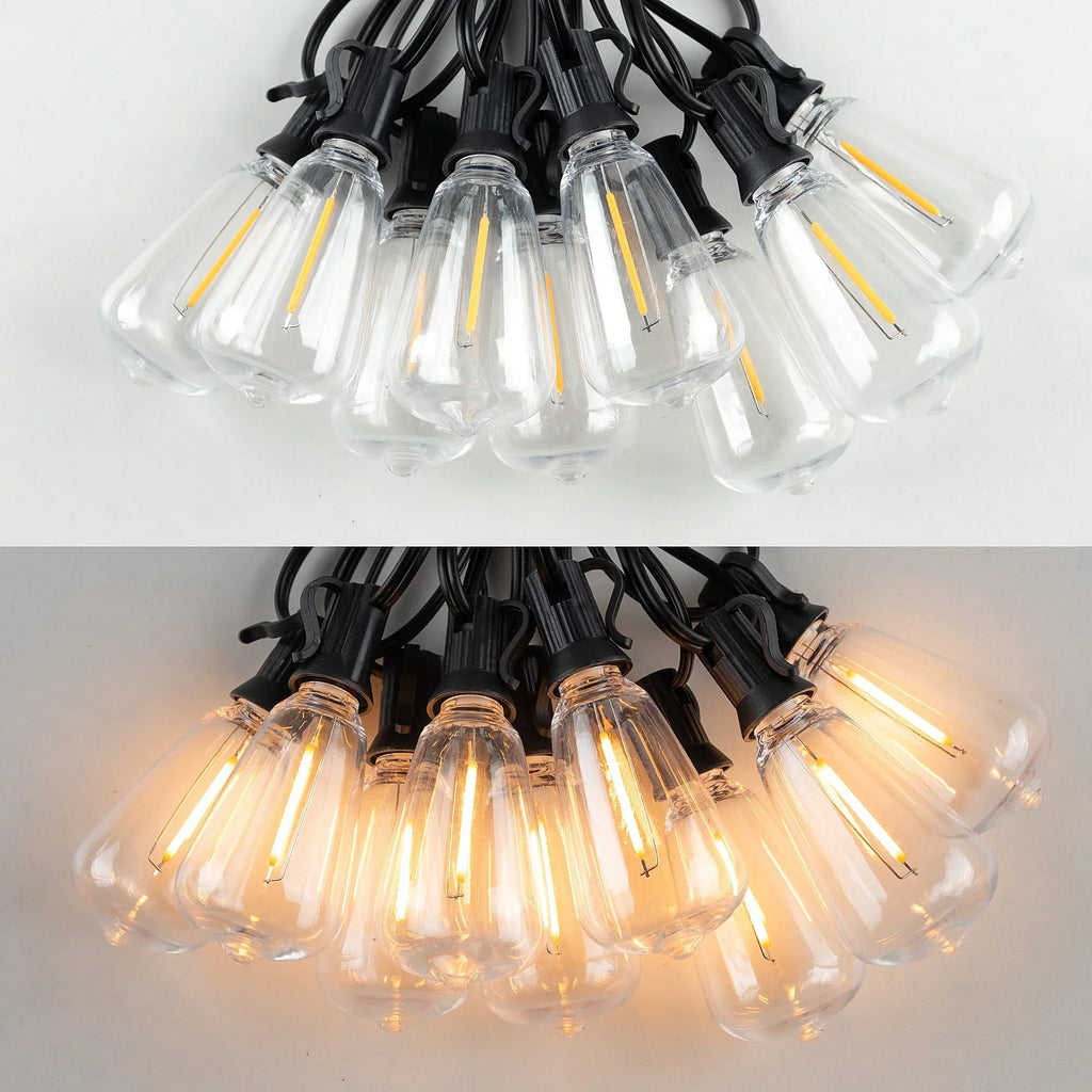 DecorBites™ LED String Lights Outdoor Fairy Backyard Patio Decor Waterproof IP44