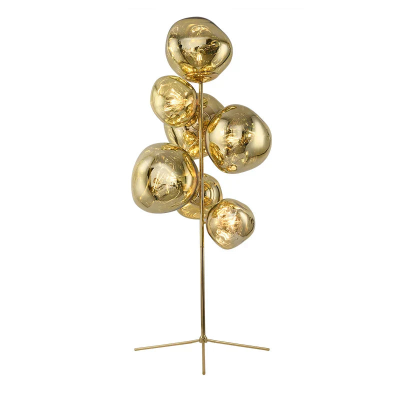 DecorBites™ LED Lava Floor Lamp Nordic Minimalist Indoor Lighting Room Bedroom Standing Light
