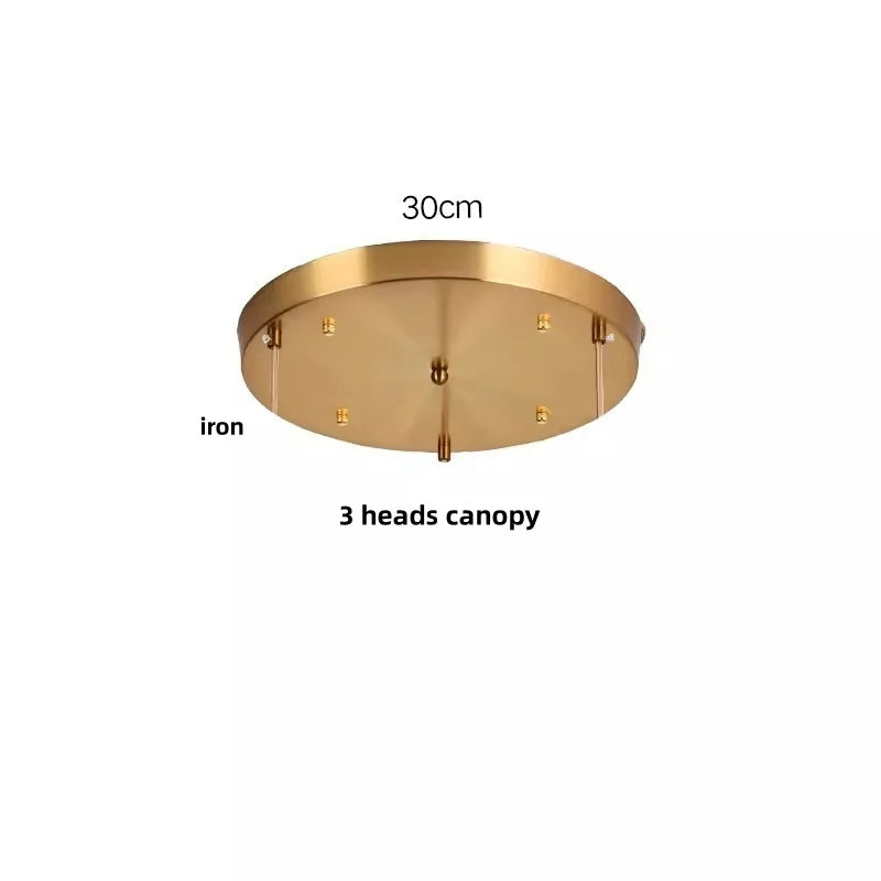 DecorBites™ LED Pendant Light Fixture Walnut Wood Ceramic Knob Switch Hanging Lamp