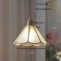 DecorBites™ Ceramic LED Pendant Lamp: Adjustable Modern Hanging Light for Kitchen, Dining Room, Bar