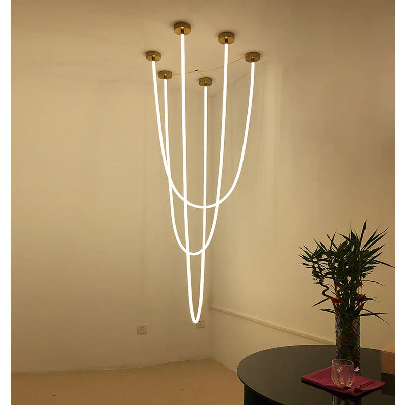DecorBites™ LED Pendant Lamp: Modern Nordic Design, 360 Degree Luminous for Living Room, Dining Room & Office