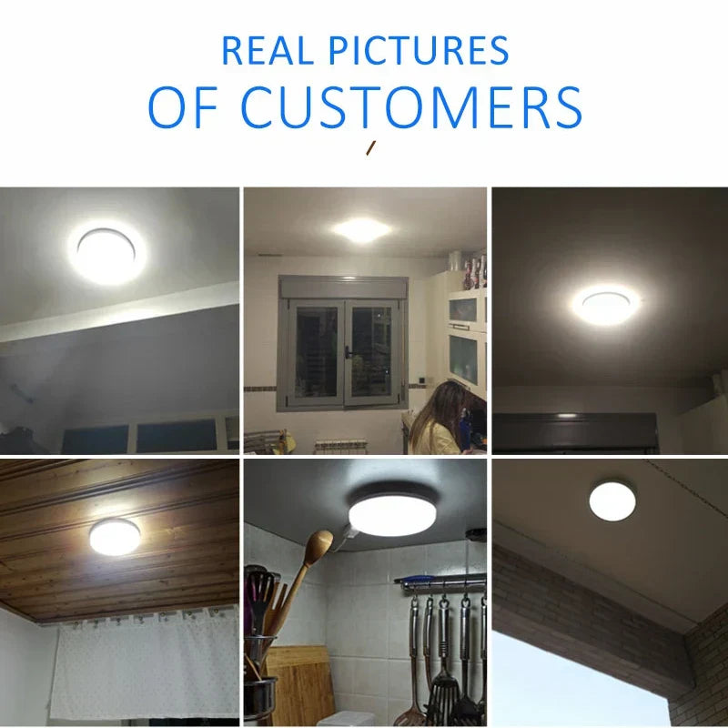 DecorBites™ LED Ceiling Light Bathroom Chandelier Panel Fixture for Home Decor Lighting