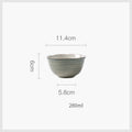 DecorBites™ Ceramic Japanese Style Dish Bowl Set