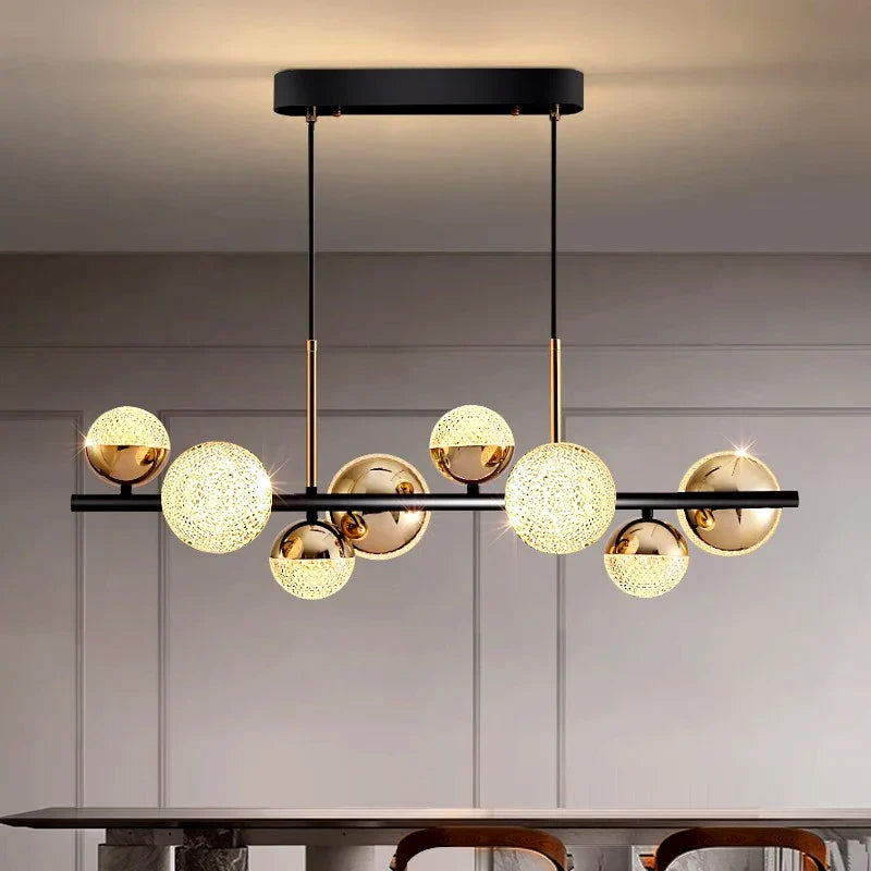 DecorBites™ LED Pendant Chandelier Light for Modern Living and Dining Room Decor