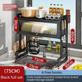 DecorBites™ Kitchen Cabinet Organizer Shelf for Sink Seasoning Tableware Storage