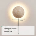 DecorBites™ Cave Stone Yellow Wall Lamp for Bedroom Ambiance - Nordic Style Lighting