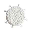 DecorBites™ Candy Boho Tufted Round Lumbar Pillow Cover Set