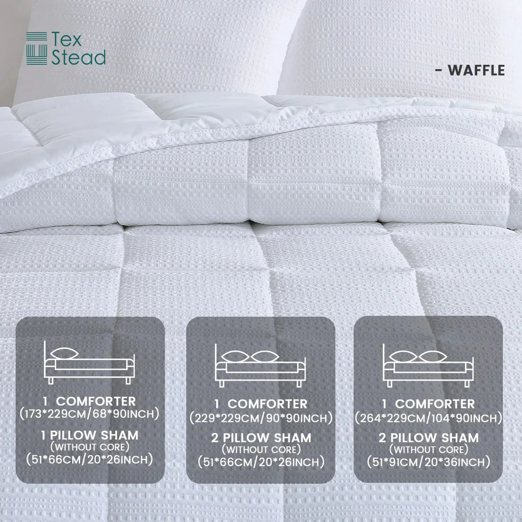 DecorBites™ All Season Bed Comforter for Winter Warmth, Machine Washable