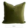DecorBites™ Luxe Italy Velvet Pillowslip, High-Grade Cushion Case for Living Room Sofa