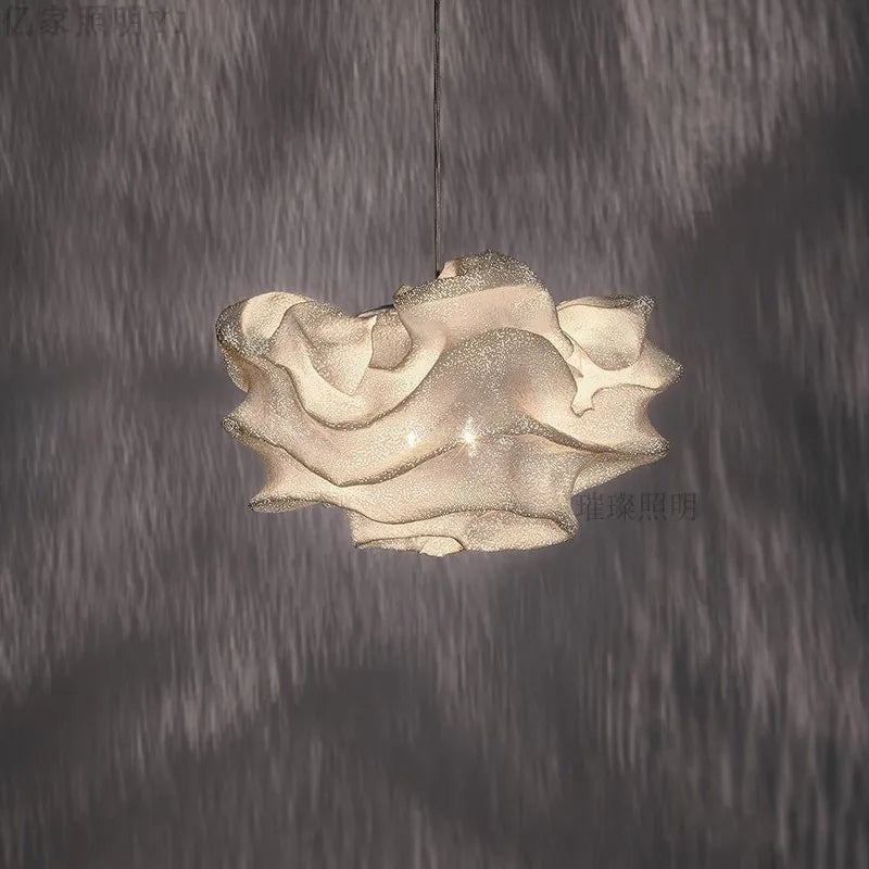 DecorBites™ Cloud Chandelier: Modern Designer Pendant Light for Living Room, Bedroom & Bar