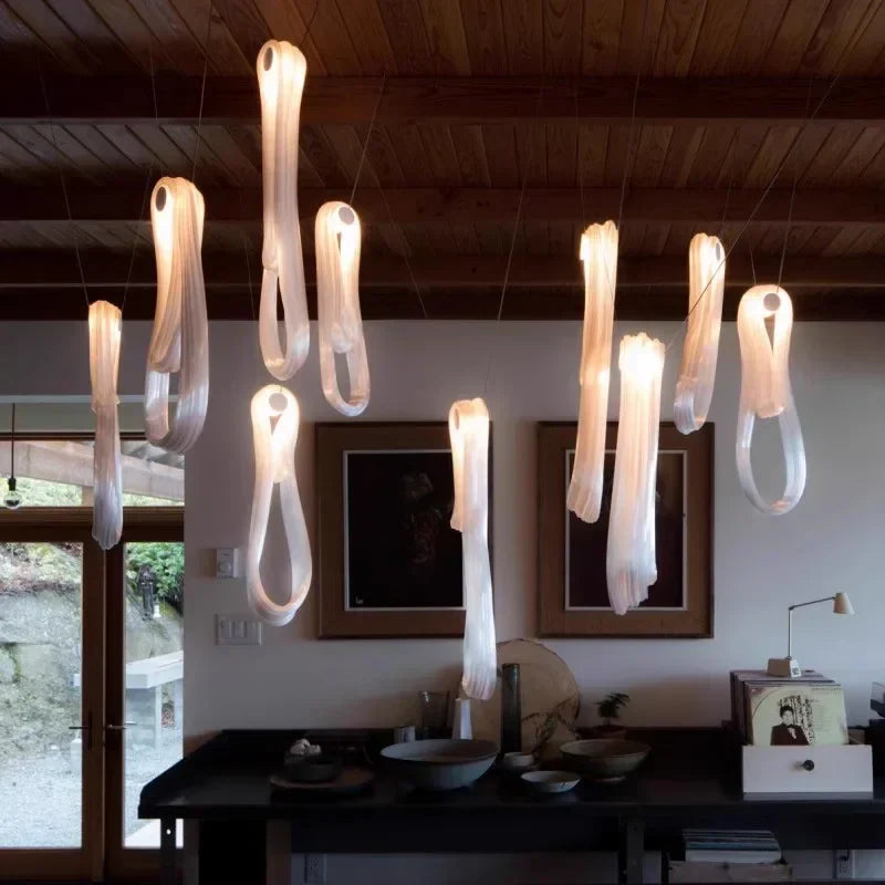 DecorBites™ LED Pendant Chandelier for Living & Dining Room Luxury Lighting Fixture