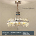 DecorBites™ 2024 High-End Villa Crystal Chandelier with Hollow Design for Luxurious Living Rooms