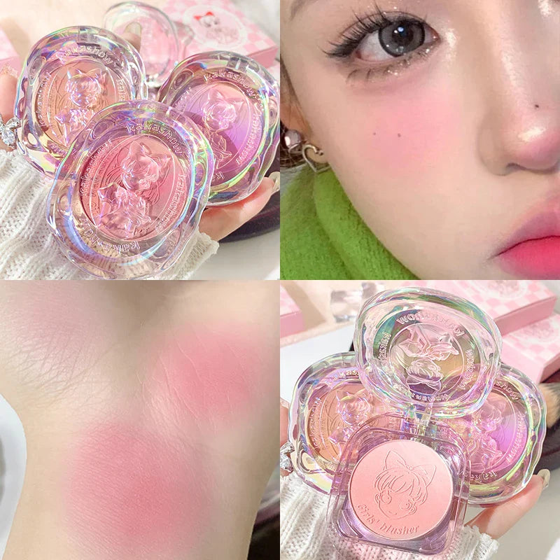 Kawaii Girl Blush Makeup