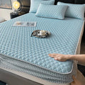 DecorBites™ Cool Summer Bed Mat Set Queen - High-quality Ice Silk Fabric