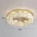 DecorBites™ Crystal Ceiling Lamp: Modern Minimalist Light Luxury for Home Indoor Lighting