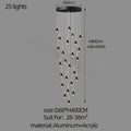DecorBites™ Luxe Loft Chandelier: Nordic Modern Style for Living Room, Hotel, or Apartment