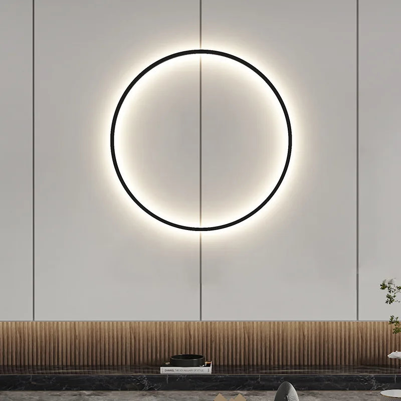 DecorBites™ Black Gold Dimmable Wall Light USB Plug Bedroom Sconce