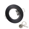 DecorBites™ LED Recessed Downlights Frame - Round Aluminum Spot Lighting Fixture - Black/White/Nickel