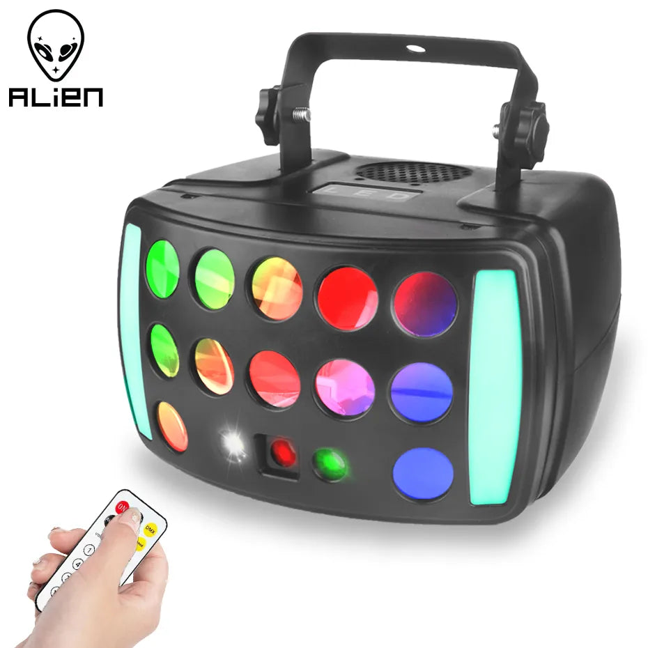 DecorBites™ Disco Derby Beam 4IN1 Laser Strobe Light for Party Wedding Club Dance