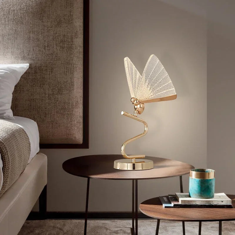 DecorBites™ Butterfly Floor Lamp: Luxury Iron Art Decorative Lighting for Home Living Room