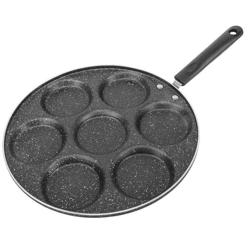 DecorBites™ Breakfast Egg Pan Non-stick Durable Cookware Holes Frying Pans Pancake Maker