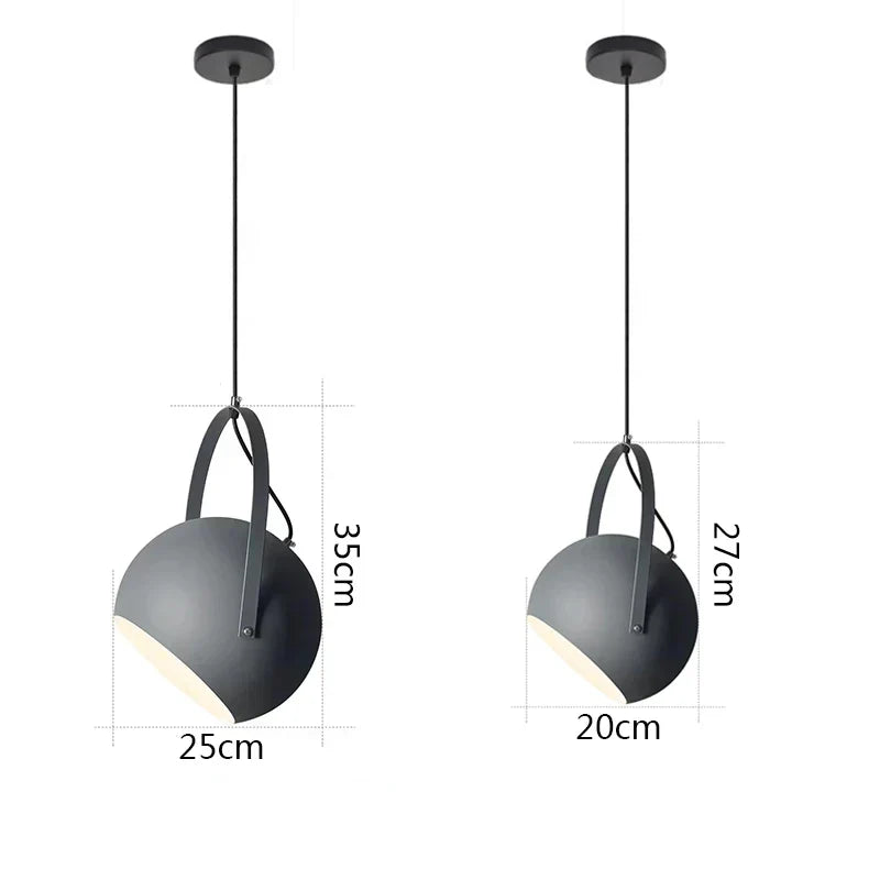 DecorBites™ LED Pendant Lights for Dining Restaurant, Vibrant E27 Lamps, Home Decor Lighting