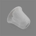 DecorBites™ Alabaster Glass Shade Bell Light Fixture Replacement Cover for Fan Chandelier Sconce