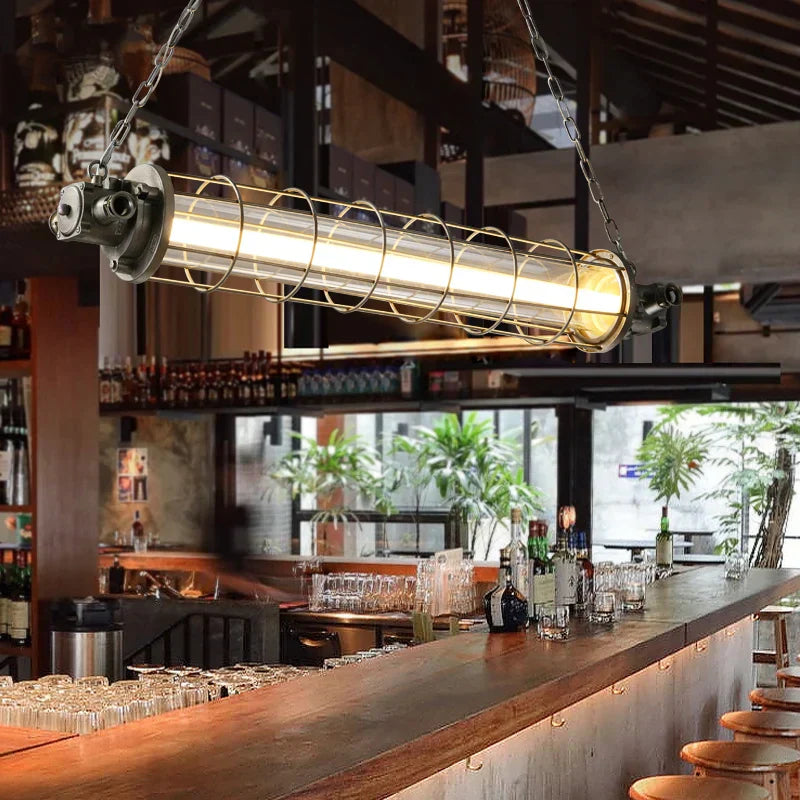 DecorBites™ Industrial Chandelier for Loft Bar Cafe Retro Decor