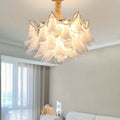 DecorBites™ Crystal Chandelier: Modern Light Luxury for Living Room, Bedroom, Dining.