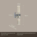 DecorBites™ Bubble Crystal LED Wall Lamp: Modern Bathroom Living Room Bedroom Sconce Lighting