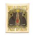 DecorBites™ Cat Hearts Tapestry Wall Hanging for Boho Home Decor