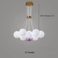 DecorBites™ LED Lunar Ball Ceiling Chandeliers for Home Decor in Living Room and Bedroom
