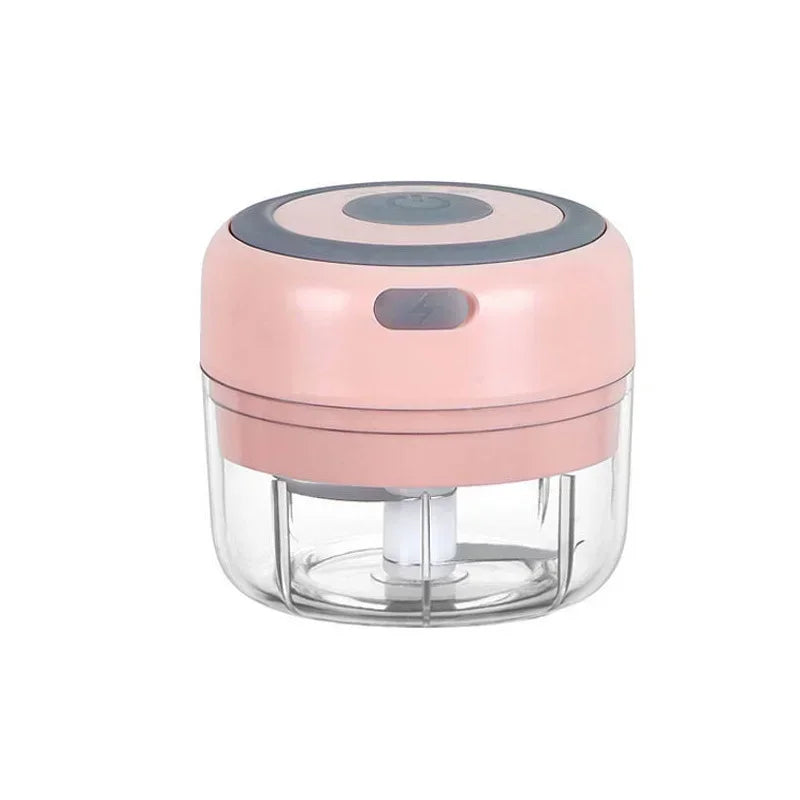 DecorBites™ Electric Food Chopper Mini Garlic Masher Meat Grinder Vegetable Chopper